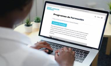 Empleo y Formación Profesional brindará siete capacitaciones virtuales