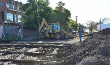 La pavimentación no se detiene en la ciudad