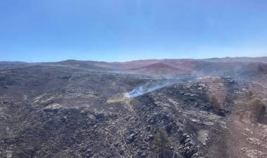 Córdoba: solo queda activo el incendio desencadenado en Lagunas Verdes