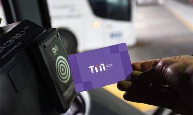 Desde hoy es obligatorio el uso de la tarjeta TIN para pagar el transporte interurbano