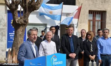 Quedó inaugurada la nueva base de la División Patrulla Rural San Francisco