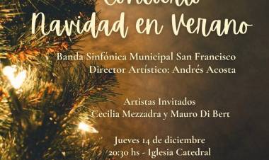Se anunció el Concierto en Navidad en Verano