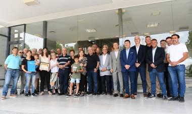 Quedó designada una calle del Parque Industrial con el nombre de Jorge F. Carisio