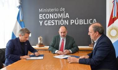 La Municipalidad firmó un acuerdo de cooperación con el Ministerio de Economía y Gestión Pública de la provincia