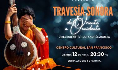 Se anunció el Concierto Travesía Sonora de Oriente al Occidente