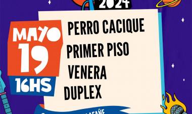 Cuarta fecha del “Llenate el mate de rock”  