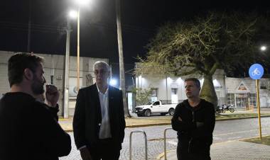 Se completó el reemplazo del alumbrado público con luces LED en el microcentro sur