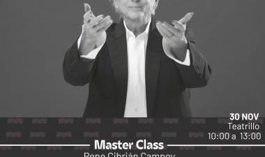 Pepe Cibrián Campoy abrirá el telón del Teatrillo 