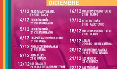 Se abre el telón: El Teatrillo lanza su variada programación de fin de año