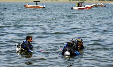 Ambiente organizó una jornada de limpieza del Dique Los Molinos