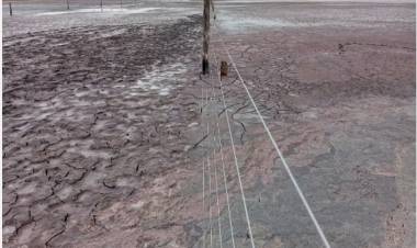 Por las altísimas temperaturas y escasas lluvias se secó una laguna en el sur cordobés