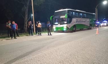 Retienen un ómnibus con menores y bebidas alcohólicas rumbo a un boliche de la región