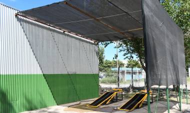 Se habilitó un lavadero para vehículos en la planta de Amos