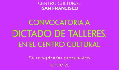 Convocatoria abierta para el dictado de talleres, cursos o seminarios en el Centro Cultural para el ciclo 2025