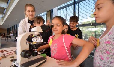 Cada vez más niños y adolescentes participan de la Escuelita Tecnológica de Verano