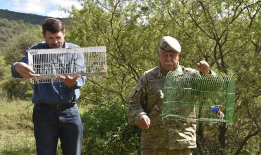 Más fauna silvestre devuelta a la naturaleza en La Calera