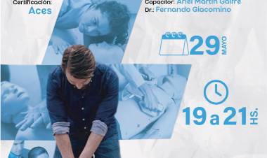 JUEVES 29: Capacitación gratuita en RCP 