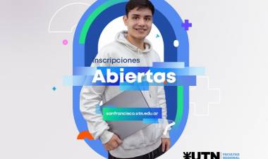 Abrieron las inscripciones en UTN San Francisco para el Seminario de Ingreso 2026