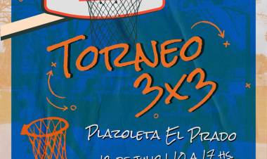 Se viene la tercera edición del torneo de basket 3x3 en barrio El Prado