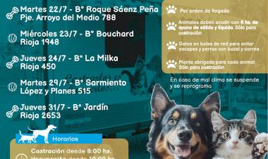 La Municipalidad habilitó la red cloacal en Casonas del Bosque e insta a los vecinos a conectarse