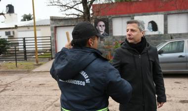 “La Muni en tu Barrio” llegó a Bouchard con obras, servicios y cercanía vecinal