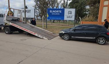 Un vehículo fue retenido por prestar Servicio de Transporte a través de una app no habilitada