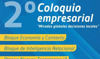 Se presentó el 2º Coloquio Empresarial: “Miradas globales, decisiones locales”