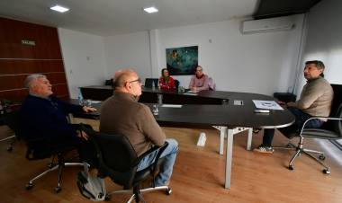 Bernate se reunió con integrantes de la agrupación ALCO para conocer su labor en la ciudad