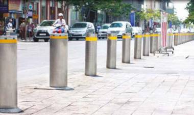 Centro Cívico: con estilo europeo, San Francisco tendrá bolardos automáticos retráctiles para regular el tránsito
