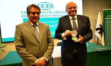 Uces entregó el Premio ‘Justicia 2025’ al doctor Ramón Daniel Pizarro
