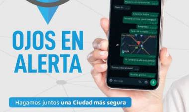 Restricción de acercamiento: un hombre fue demorado luego de un aviso mediante Ojos en Alerta