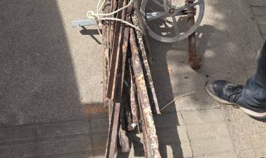 Un hombre fue detenido por hurto en obra en demolición