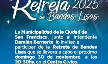 Se viene la tradicional Retreta de las Bandas Lisas