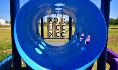 Un minibasural se convirtió en un espacio de juegos y esparcimiento en barrio 20 de Junio