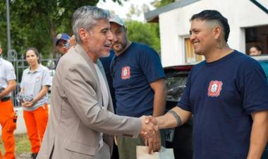 Un grupo de 30 brigadistas partió con destino a la zona de Cholila, en la provincia de Chubut.
