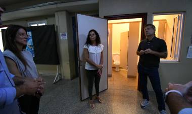 Se habilitaron nuevos sanitarios en el Conservatorio financiados con recursos del FODEMEEP