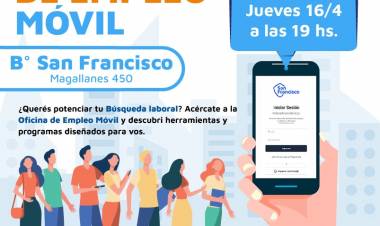 La Oficina Móvil de Empleo llega a barrio San Francisco
