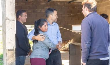 Asistencia a localidades afectadas por el temporal: la Provincia acompaña a familias del sudeste con aportes y obras