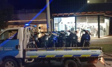 Secuestran 18 motocicletas por infracciones en operativo vehicular