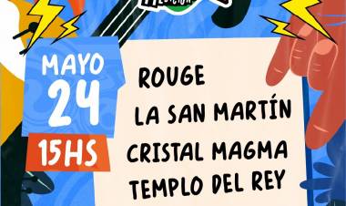 Nueva jornada del “Llenate el Mate de Rock” este domingo