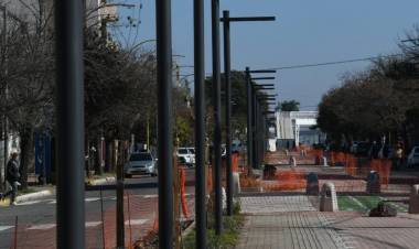 San Francisco se prepara para inaugurar la revalorización del Bv. 9 de Julio, senda peatonal y bicisenda en altura