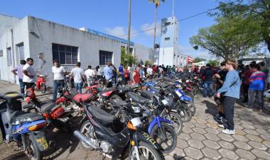 El municipio rematará 76 motos y 2 vehículos