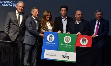 San Francisco, Esperanza y Nogoyá formalizaron un hermanamiento para fortalecer el Corredor Lácteo de la Región Centro