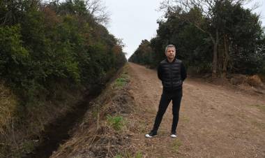 El municipio intervino canales para fortalecer el sistema de desagües