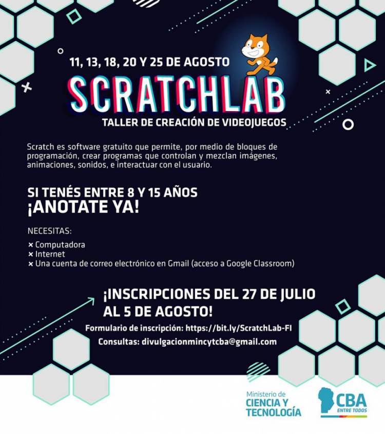 Scratchlab: para aprender programación como un juego
