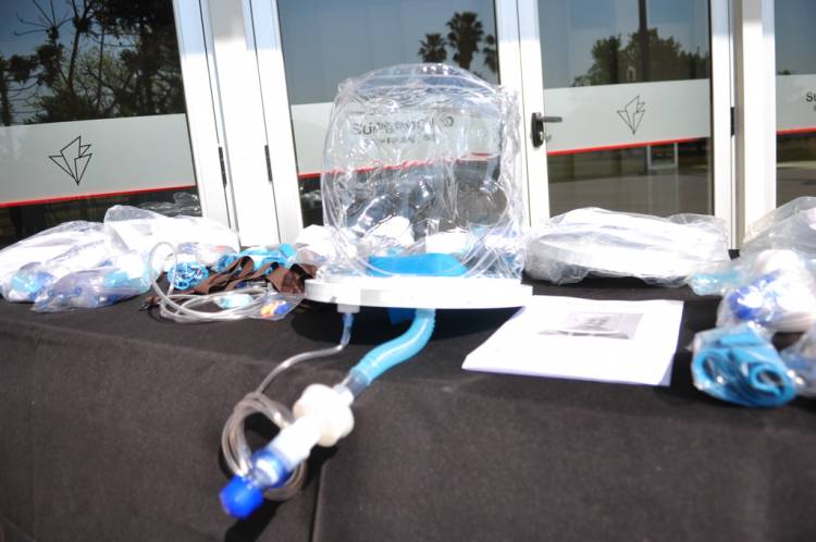 COVID-19: Nuevo equipamiento para el Hospital Regional Iturraspe