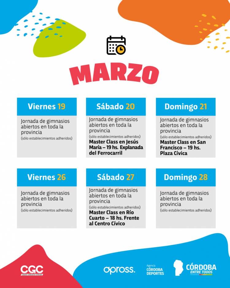 Master Class para concientizar sobre los beneficios de la actividad física