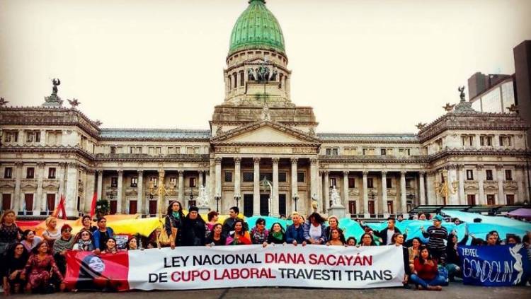 Diputados aprobó y envió al Senado el proyecto de ley sobre cupo laboral travesti trans