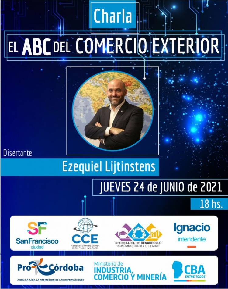 El Municipio invita a participar de una jornada de capacitación en Comercio Exterior