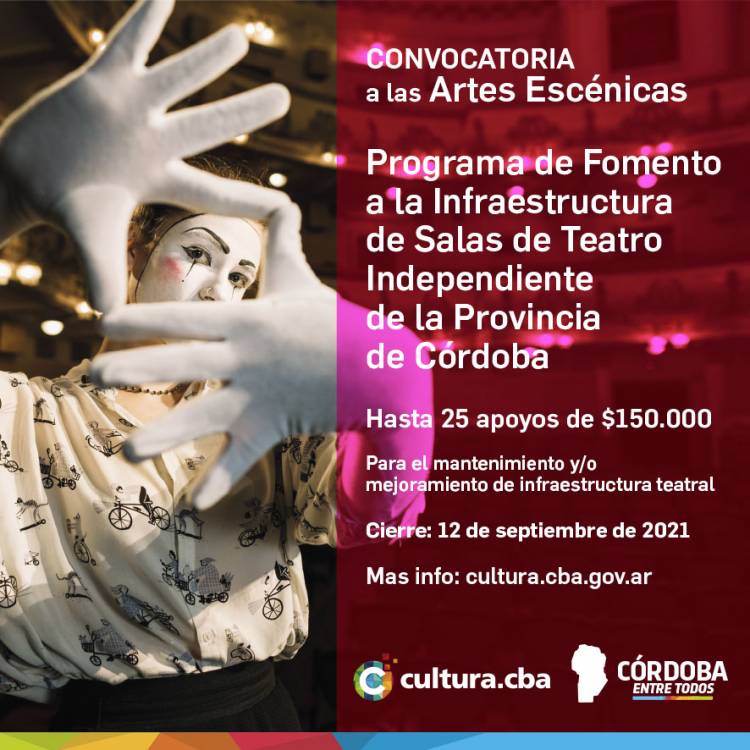 Convocatoria a salas de teatro independiente